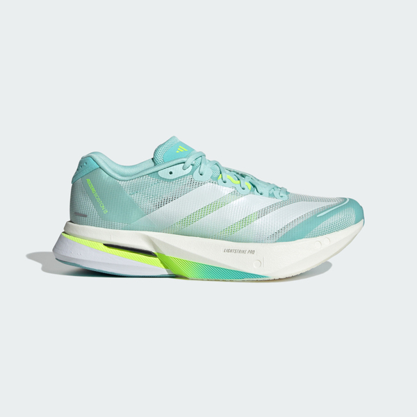Adidas 愛迪達 Adizero Boston 13 W JS4957 女 慢跑鞋 跑鞋 路跑 綠 銀