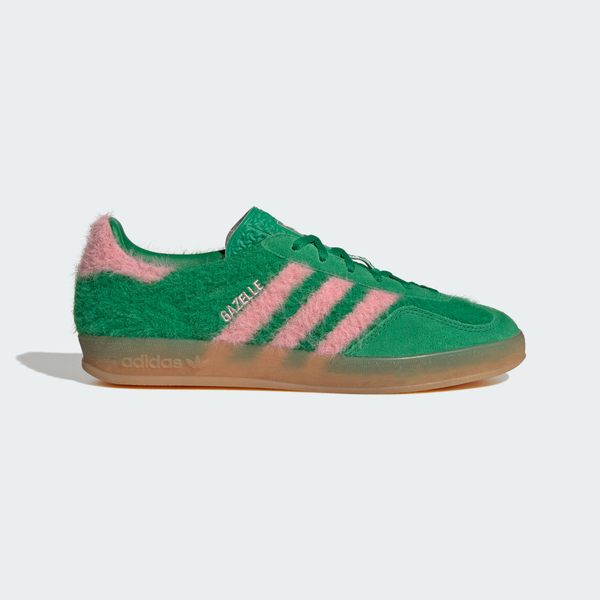 Adidas 愛迪達 Gazelle Indoor W JP8342 女 運動休閒鞋 舒適 綠 粉紅