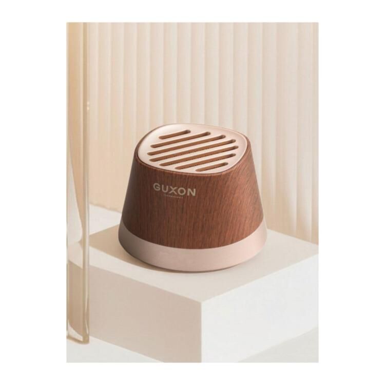 GUXON Sonic Cube 聲立方 磁吸藍牙喇叭-木紋