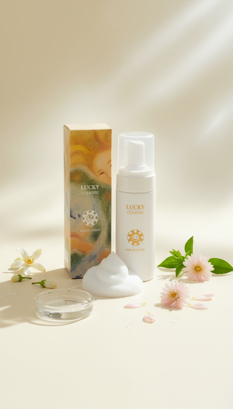 幸運精素卸妝泡沫150ml【本我輪｜3號脈輪】自然保濕|胺基酸貴婦洗顏始祖｜香氣淡化・特價再折150元誠意優惠（即將改版，售完為止）