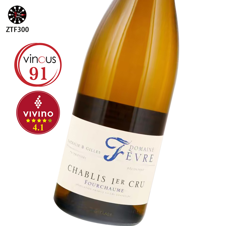 Domaine Nathalie & Gilles Fevre Chablis 1er Cru Fourchaume 2023