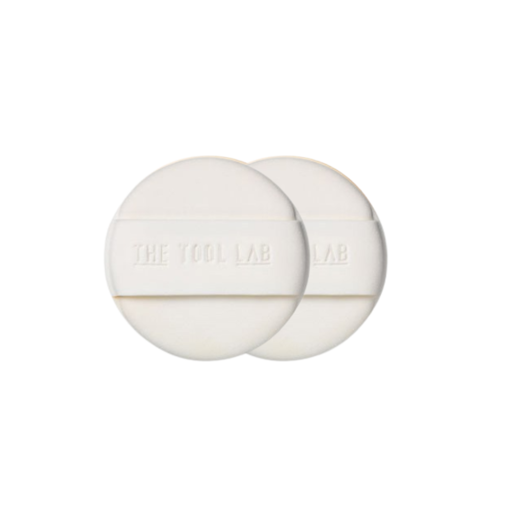 THE TOOL LAB Airy輕盈圓形粉撲 [2個]