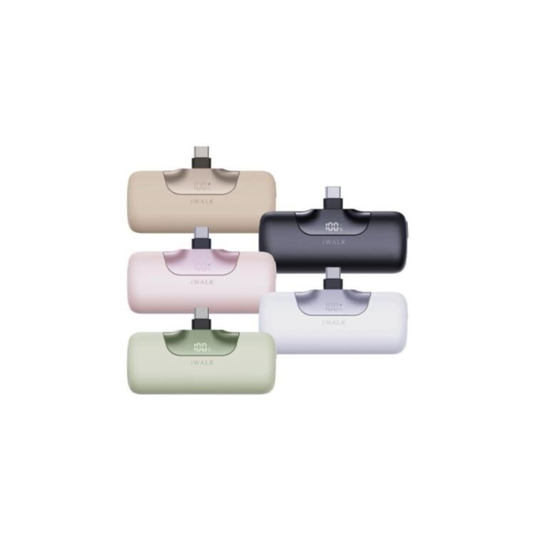 【iWALK】第六代 口袋行動電源 羽白