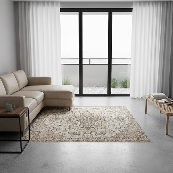 民族復古系仿羊絨地毯