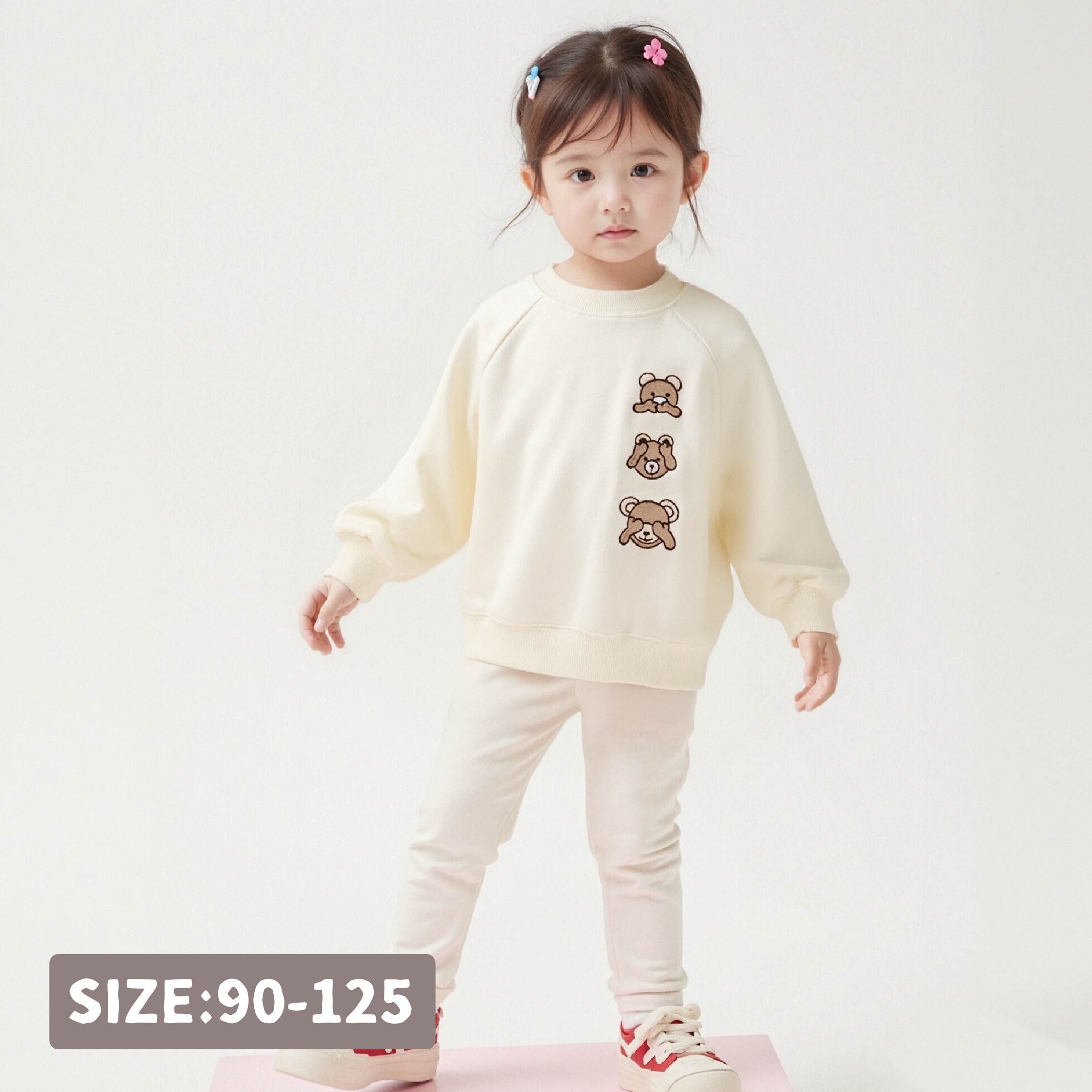 【H55213】經典動物不說不聽不看上衣