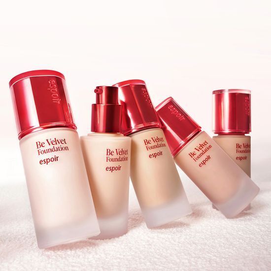 espoir 絲絨柔霧粉底液 附粉底掃【10款色號】