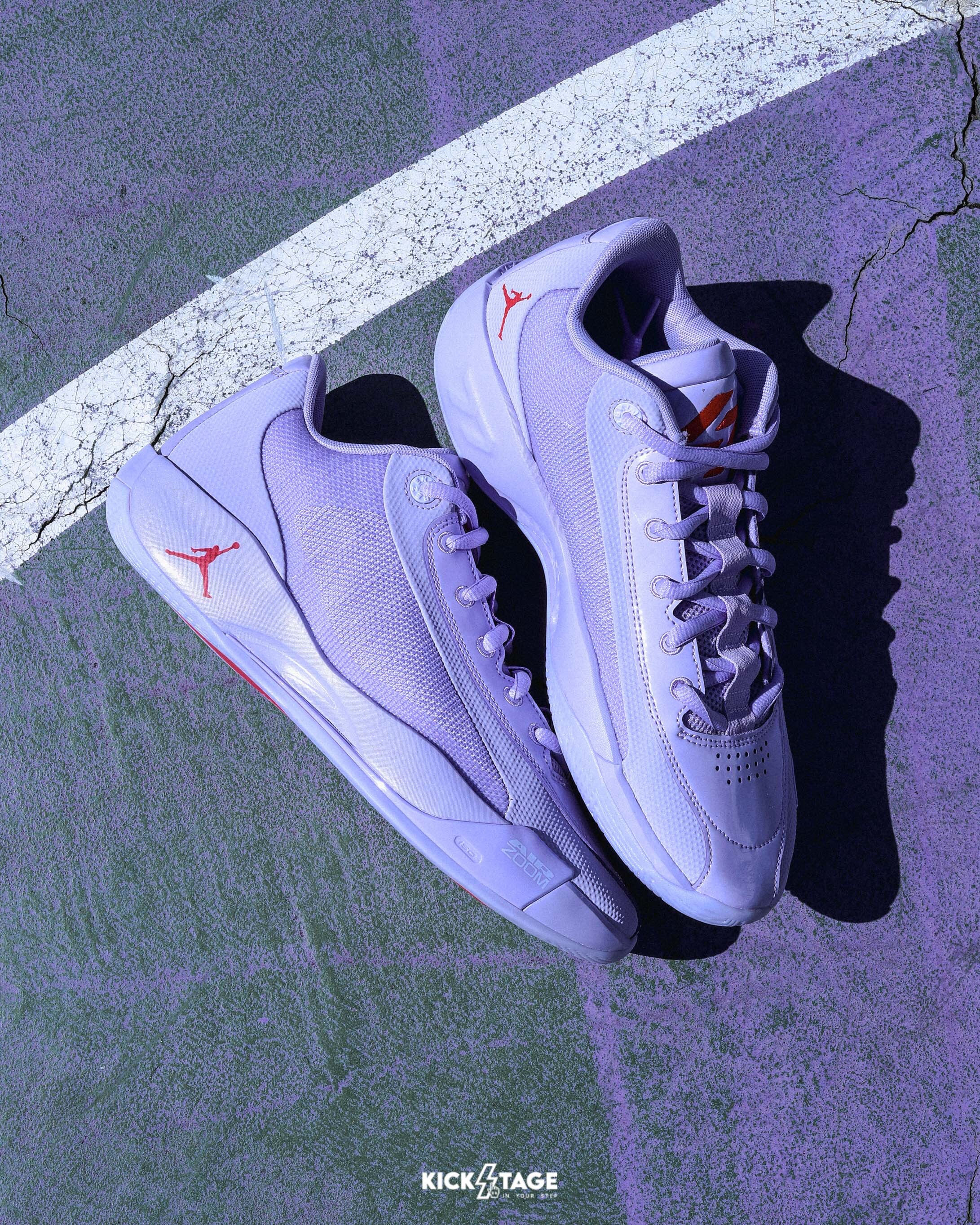 男鞋 NIKE JORDAN LUKA .77 PF 紫色 緩震 氣墊 愛心 運動 實戰 籃球鞋【HF0819-500】