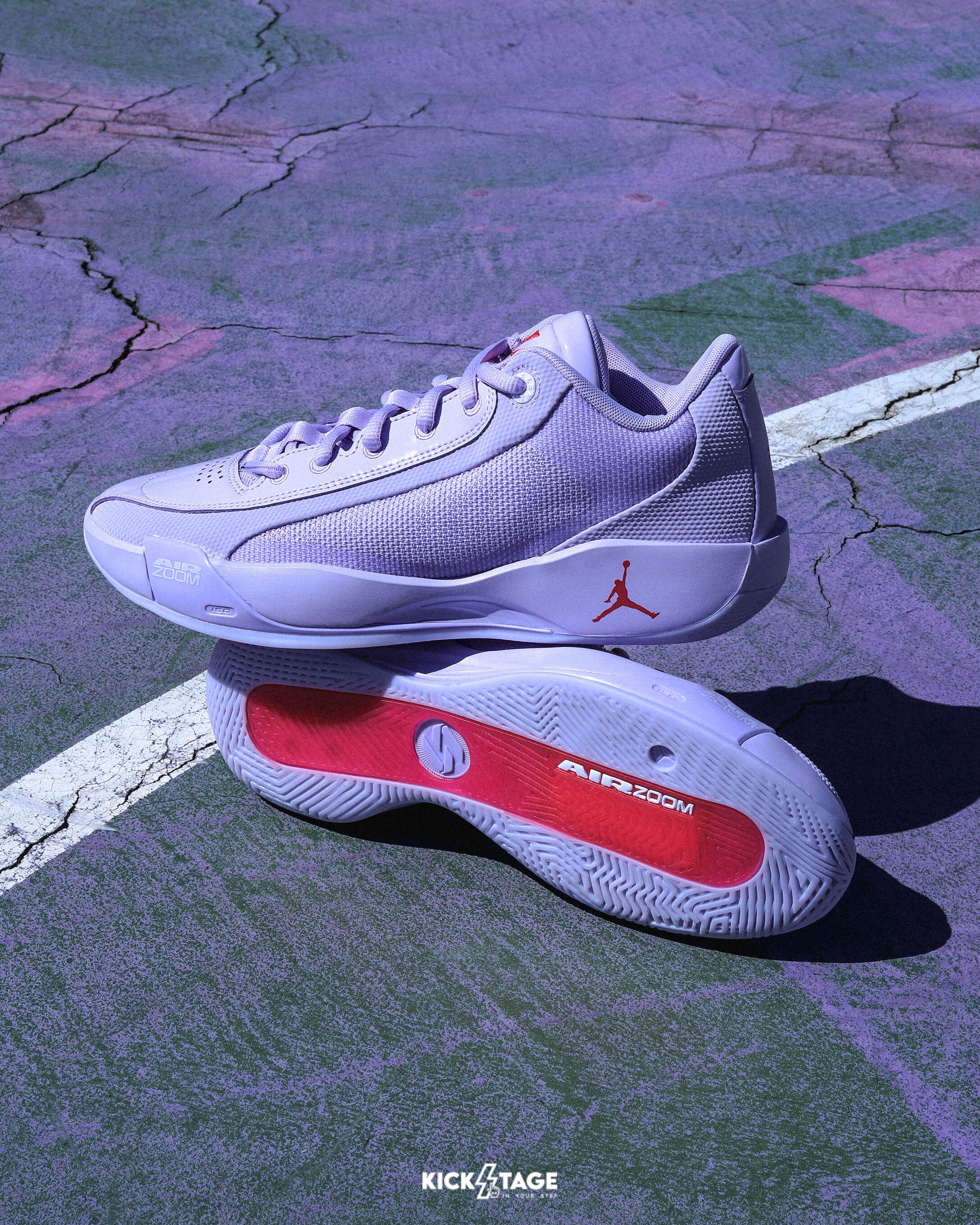 男鞋 NIKE JORDAN LUKA .77 PF 紫色 緩震 氣墊 愛心 運動 實戰 籃球鞋【HF0819-500】