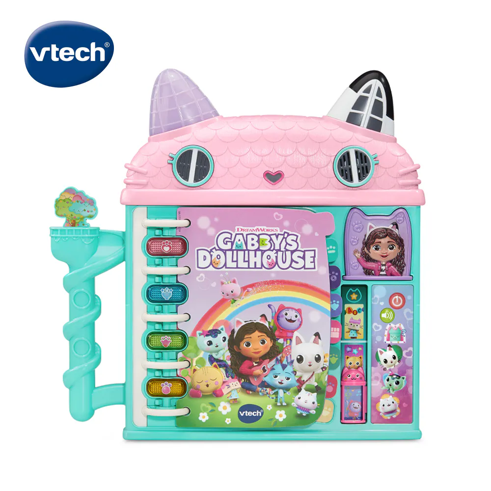 Vtech 蓋比的娃娃屋-喵喵探索學習魔法書