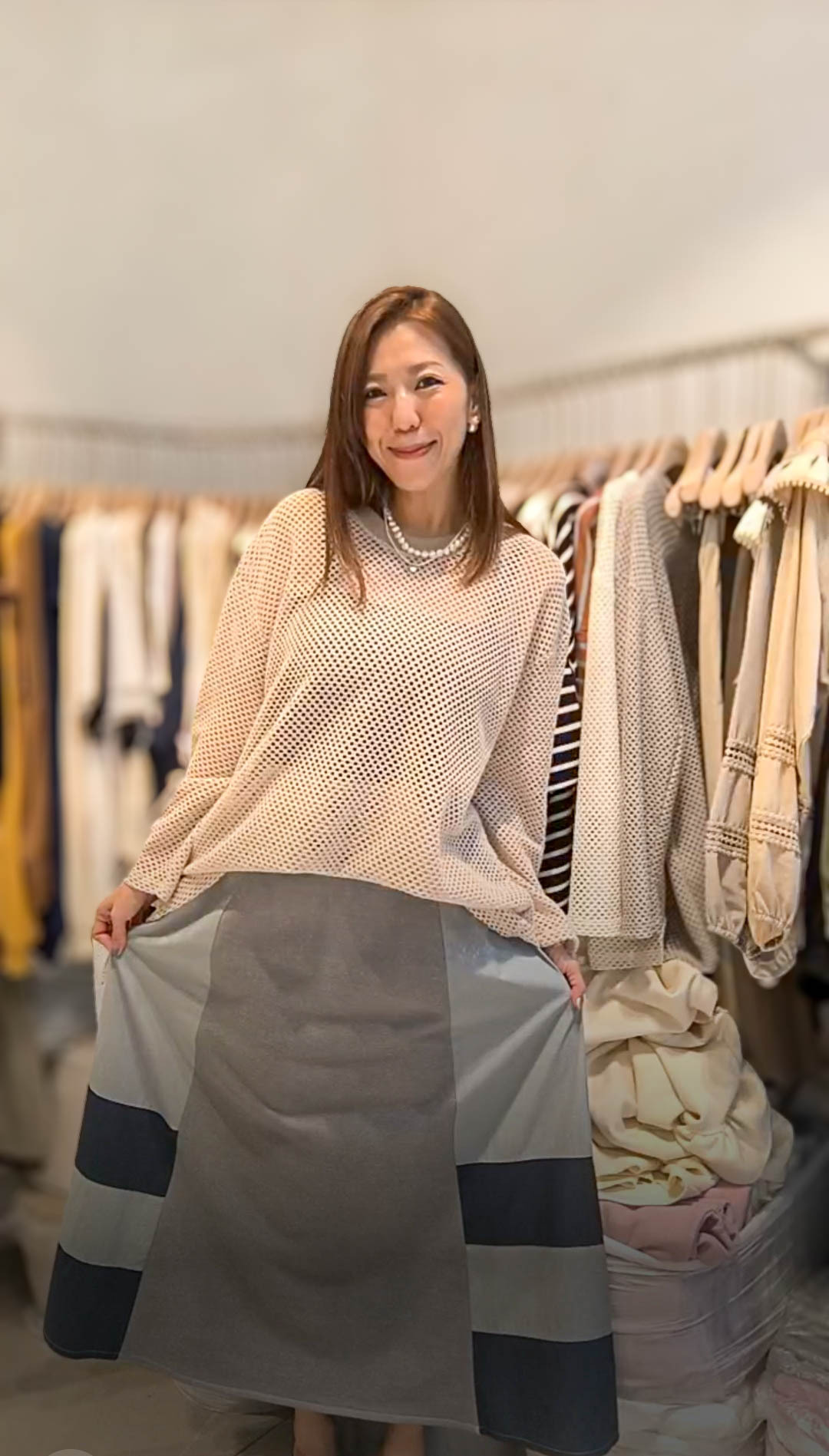 🥰K9180  ▶️網狀上衣 👉B:140cm L:70cm