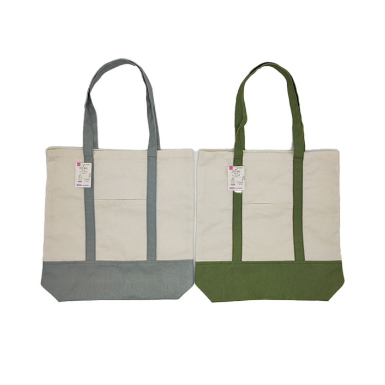 雙色手提袋/39x41.5x10cm