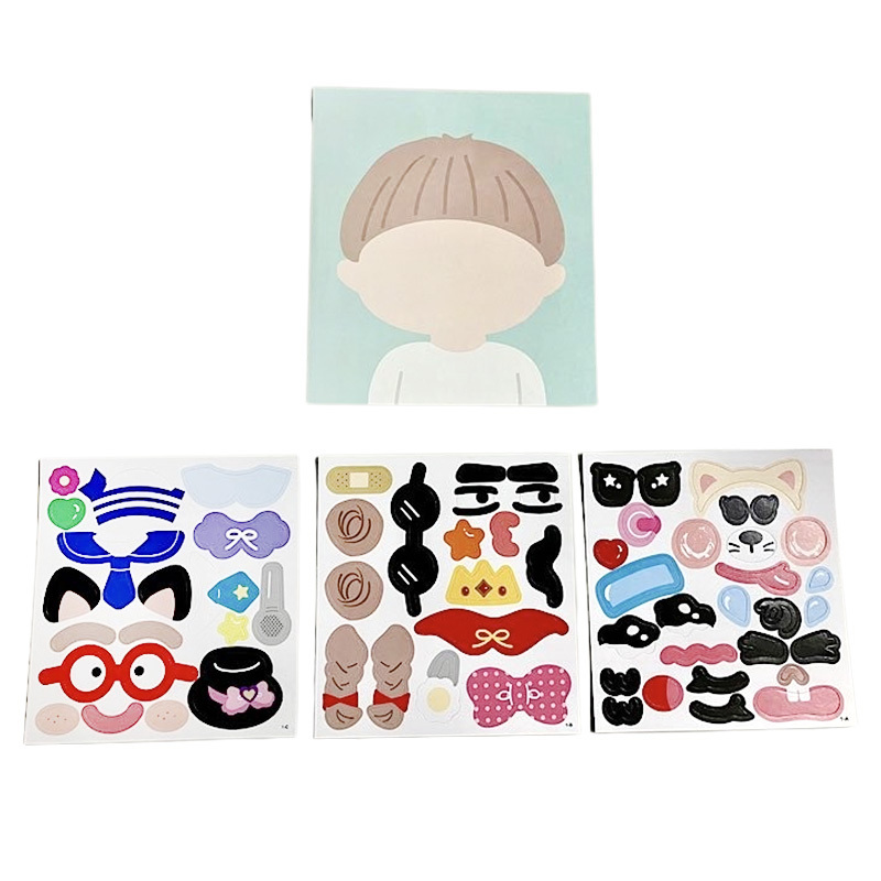 臉部拼圖玩具/基本