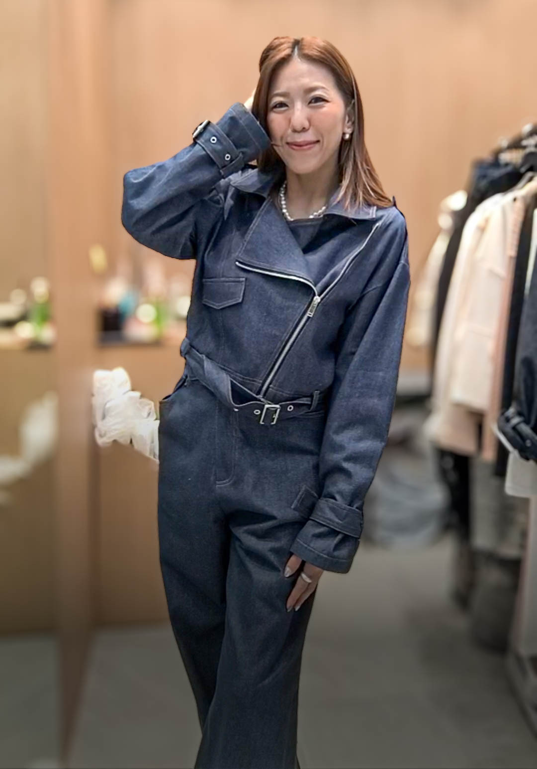 🥰K8803  ▶️牛仔外套 👉B:100cm L:50cm