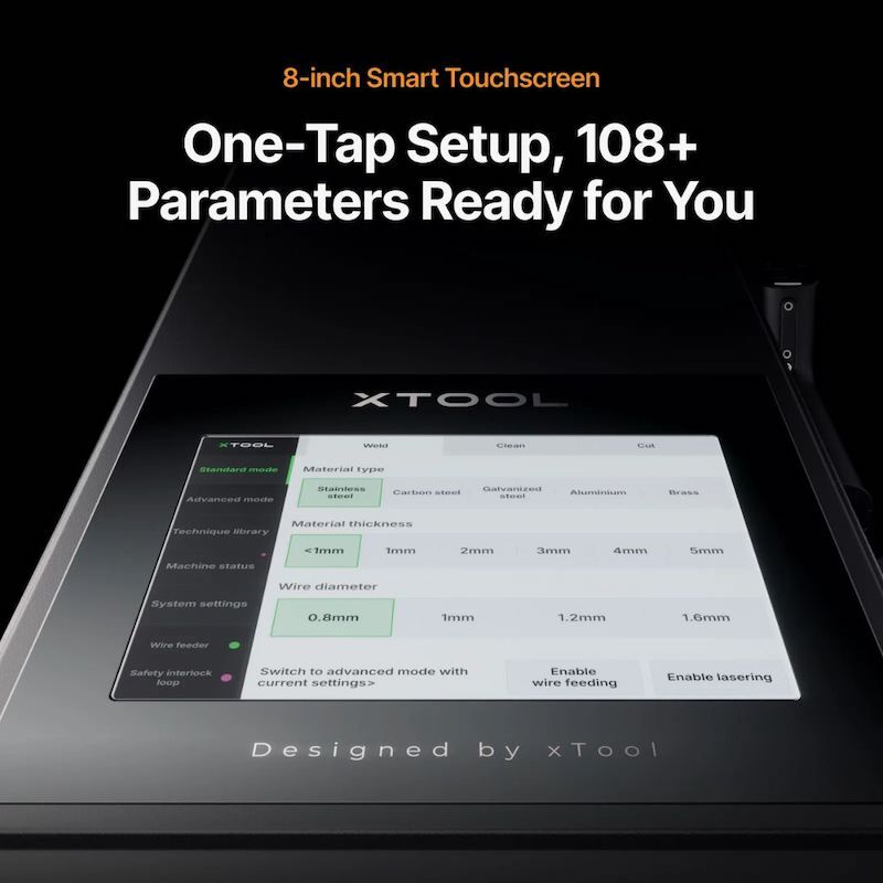 DTSL_Makeblock xTool MetalFab_One-Tap Setuo 108+ Parameters Ready for You