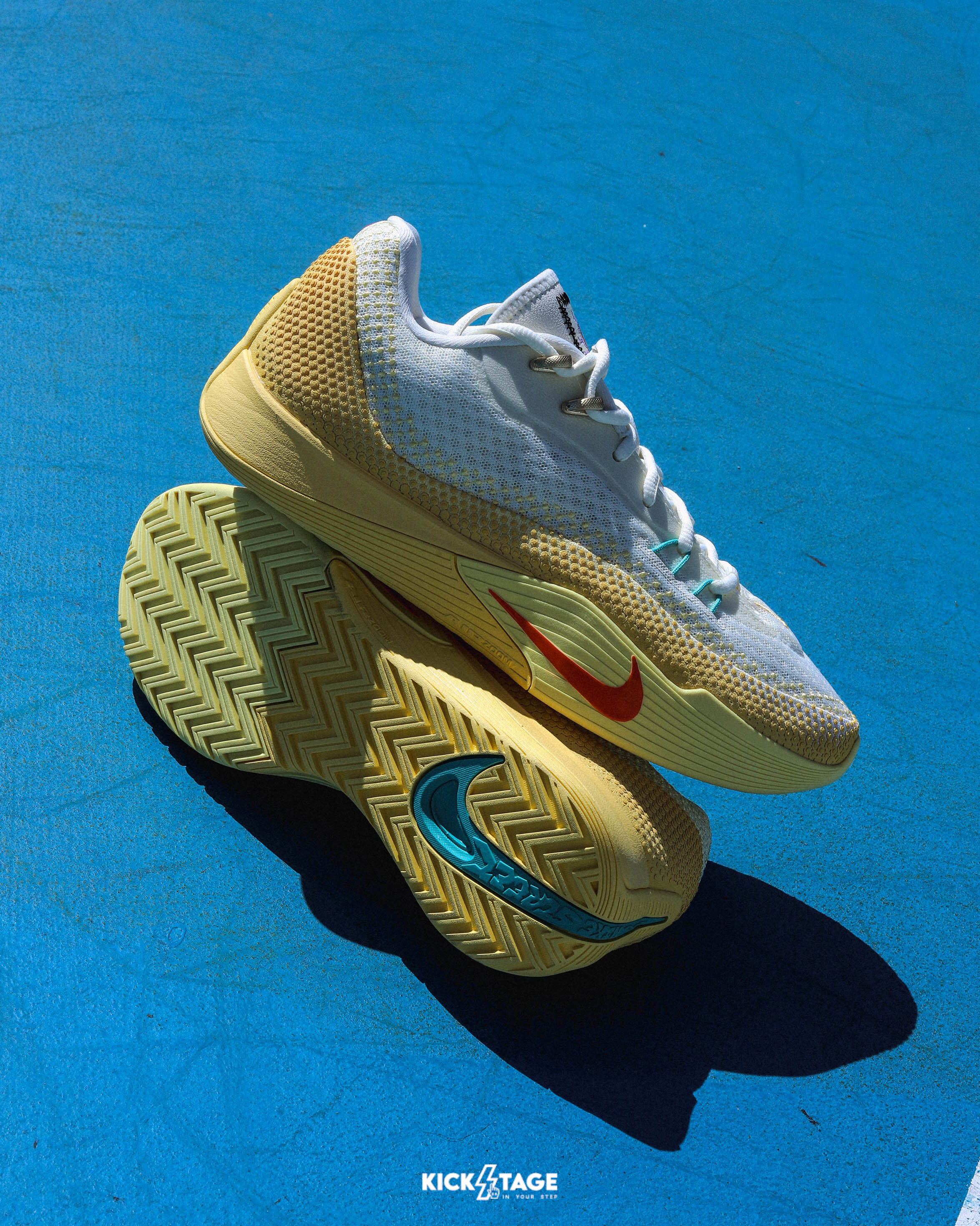 男鞋 NIKE S.T. FLARE EP XDR 黃色 金扣 戶外耐磨 氣焰 氣墊 緩震 實戰鞋 籃球鞋【IM6681-067】