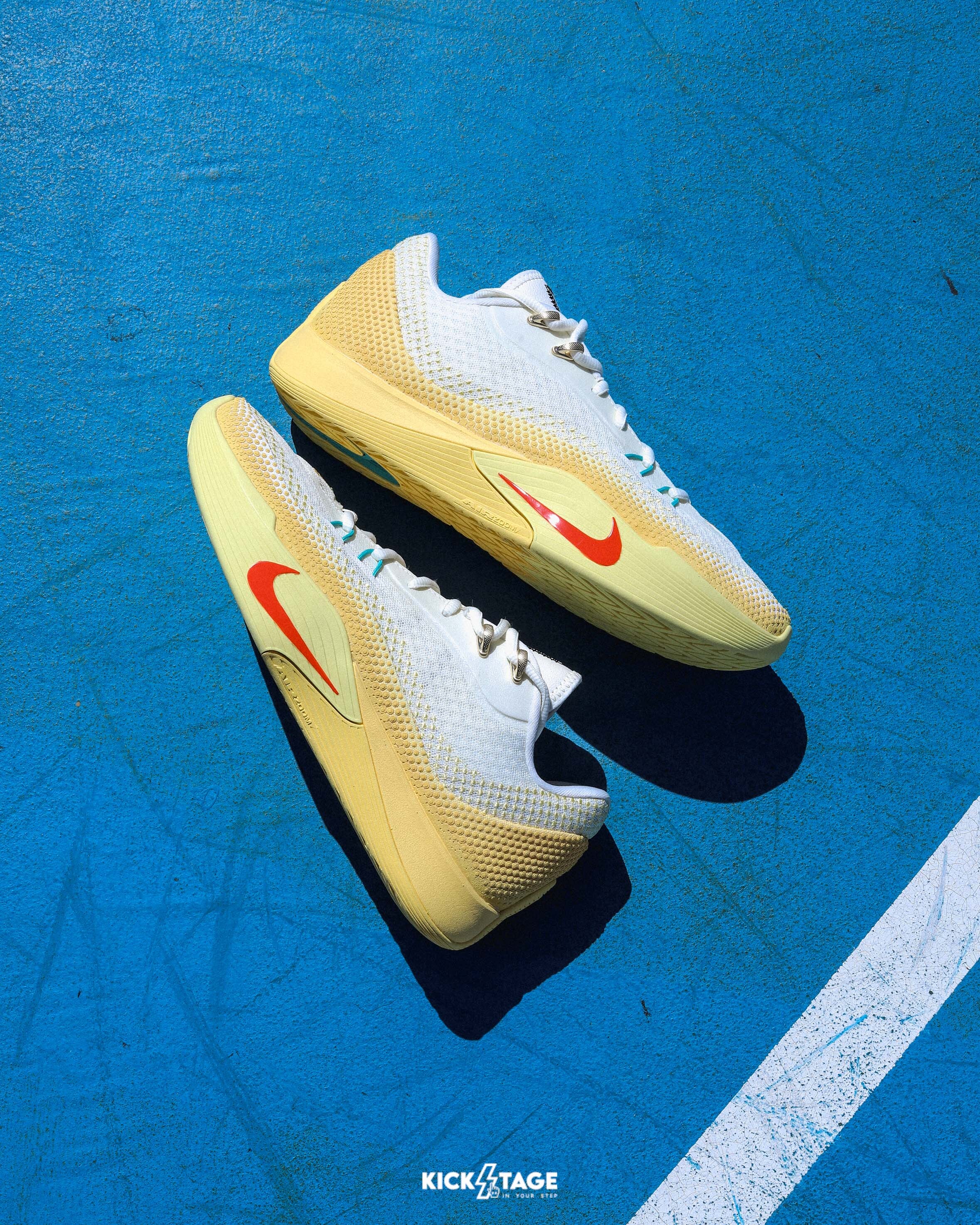 男鞋 NIKE S.T. FLARE EP XDR 黃色 金扣 戶外耐磨 氣焰 氣墊 緩震 實戰鞋 籃球鞋【IM6681-067】