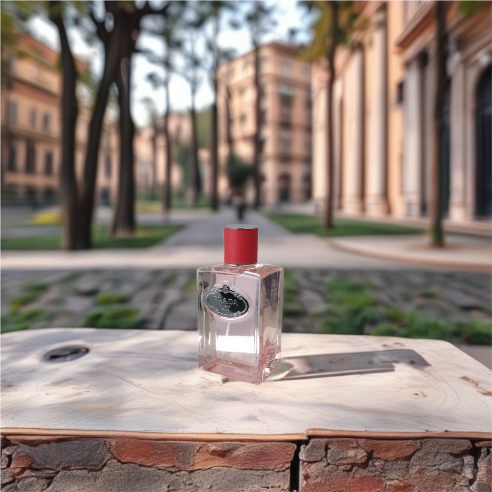 Prada Infusion De Rhubarbe 浴水玫瑰淡香精 EDP 100ml TESTER (原廠蓋)