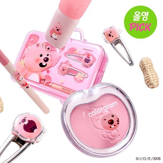COLORGRAM X ZANMANG LOOPY 柔焦裸妝彩妝套組【2款色號】