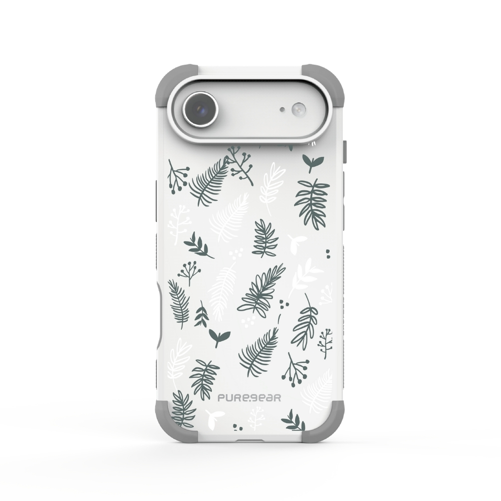 iPhone 坦克軍規防摔手機殼 / 蕨蕨 (花卉系列)