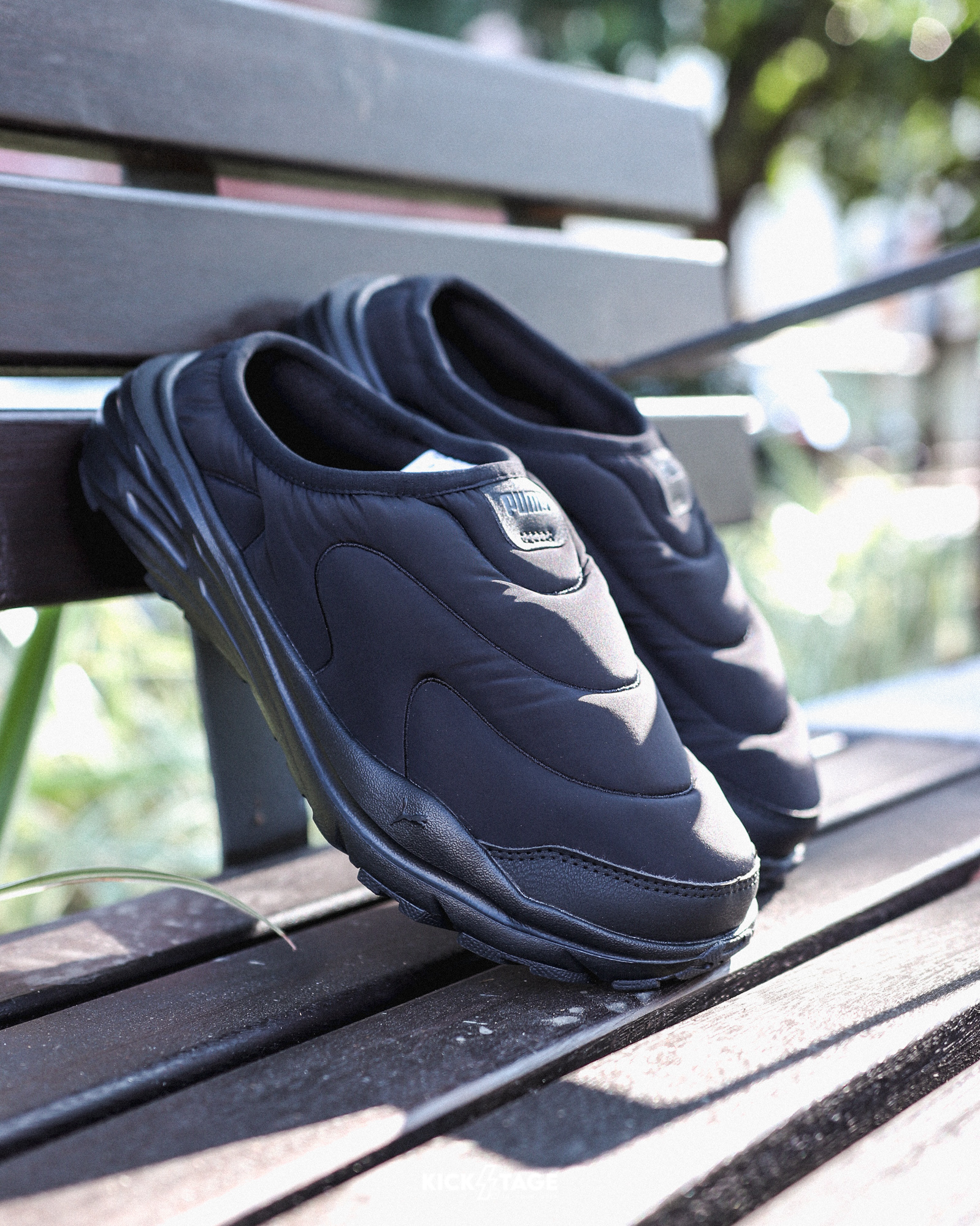 男鞋 PUMA HYPNOTIC CLOG 黑色 緩震 保暖 拖鞋 懶人鞋【402851-01】