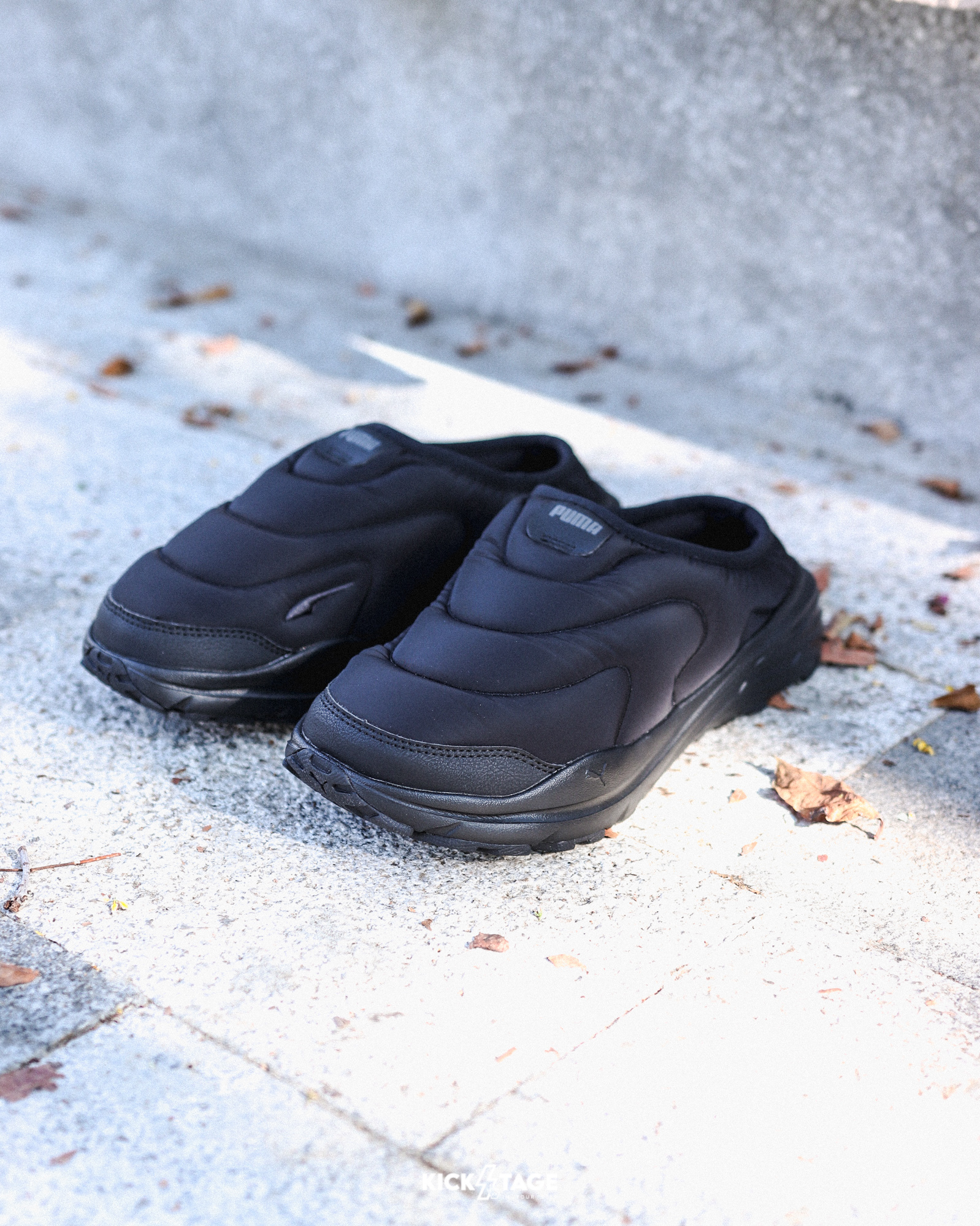 男鞋 PUMA HYPNOTIC CLOG 黑色 緩震 保暖 拖鞋 懶人鞋【402851-01】