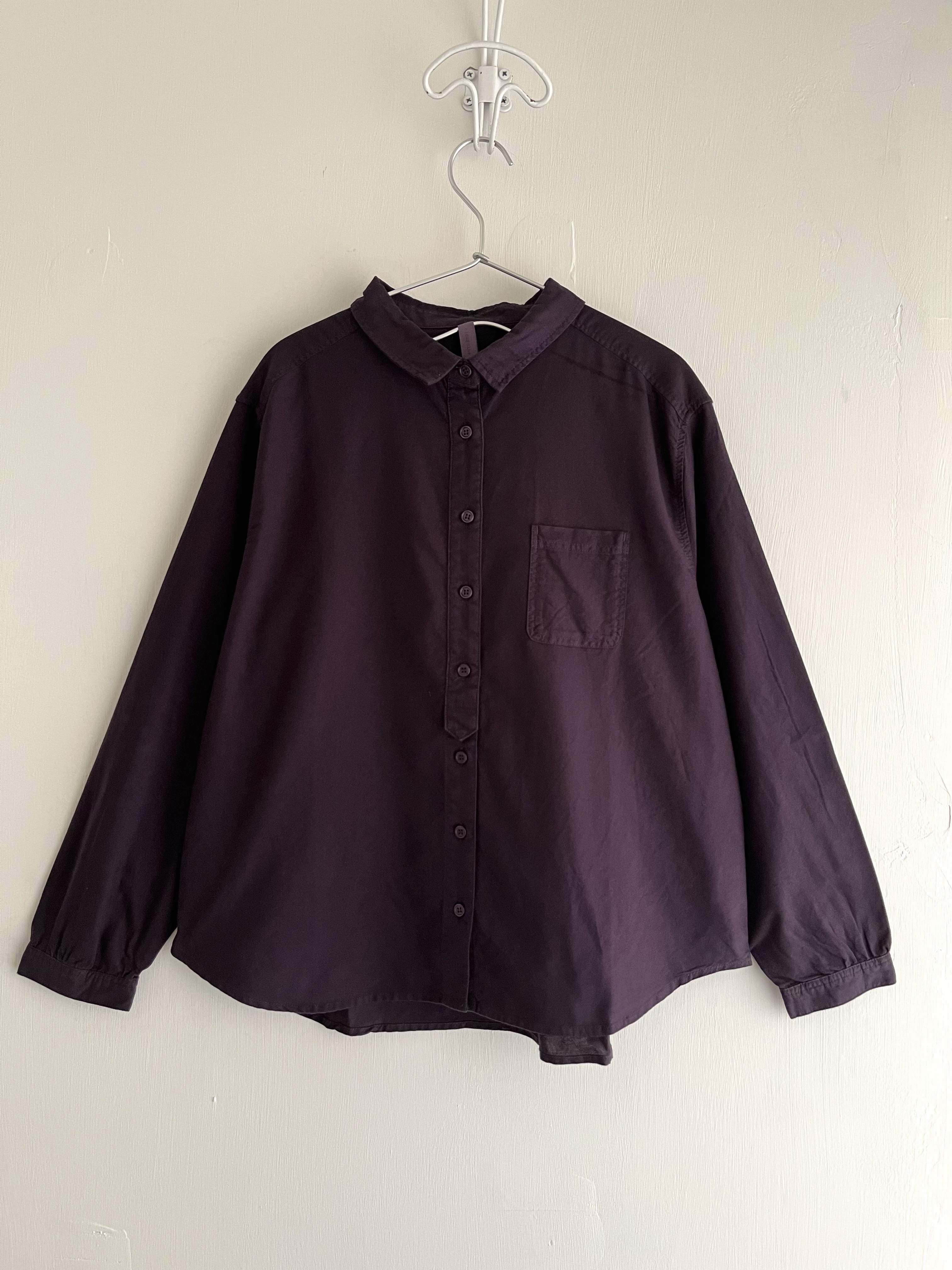 cloud nine深紫色top