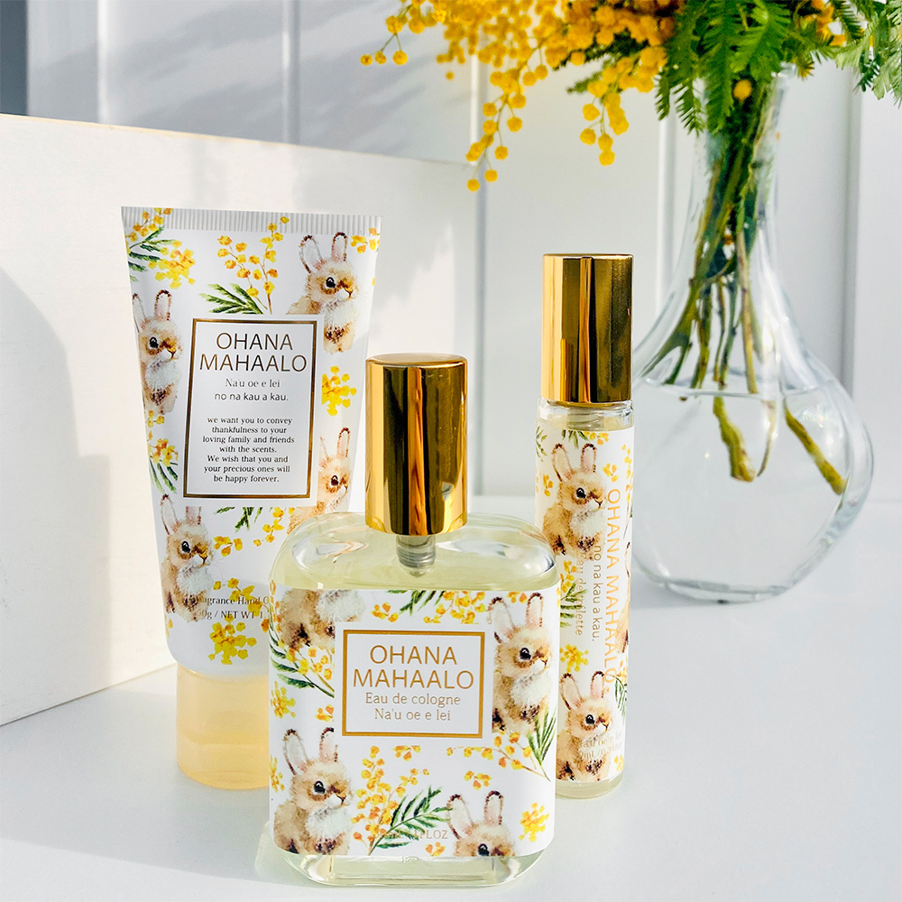 OHANA MAHAALO 相思萌兔 潤澤療癒護手霜50g