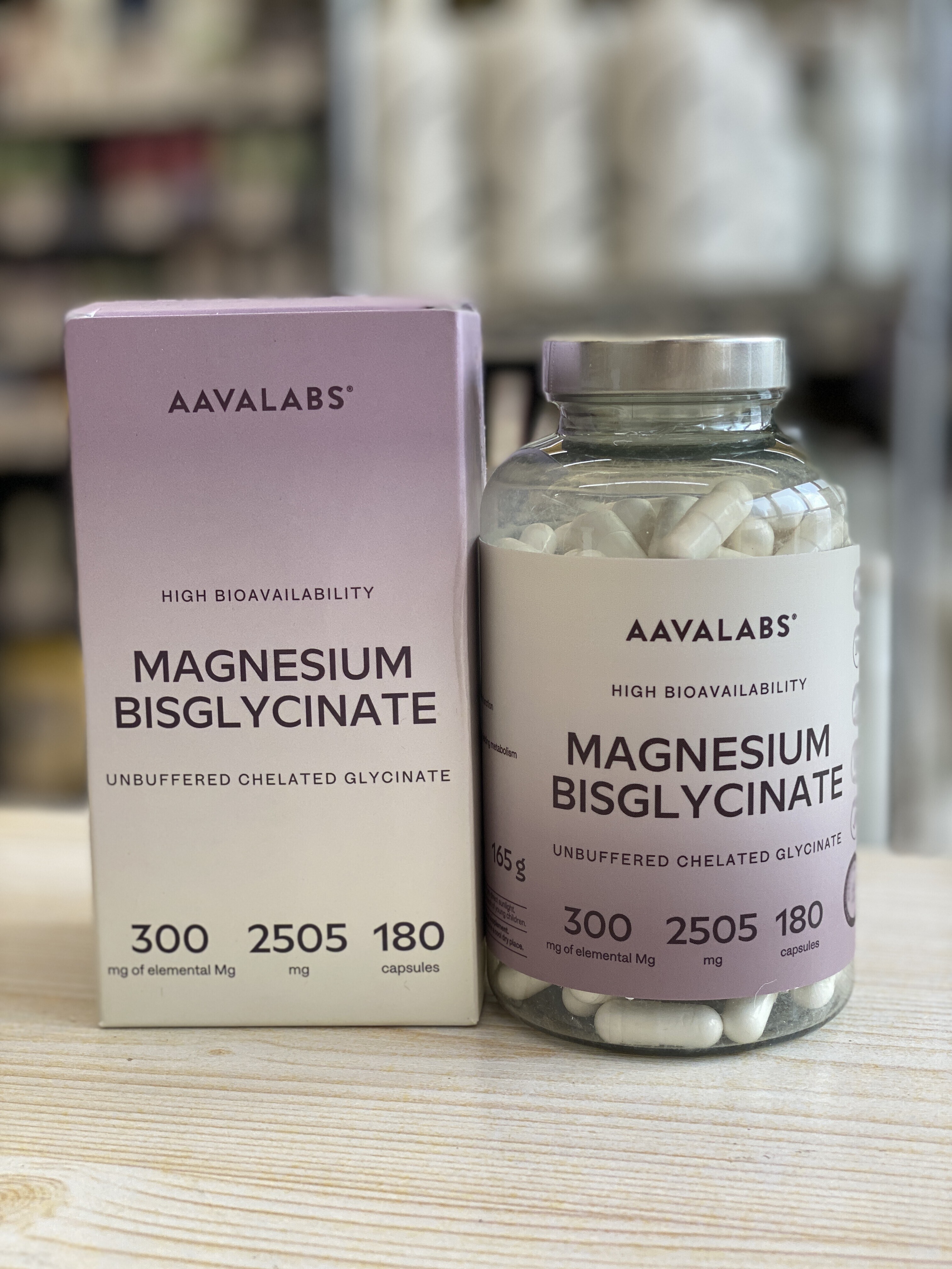 甘胺酸鎂  180 粒純素膠囊 (最佳食用日期為2027年7月30日)