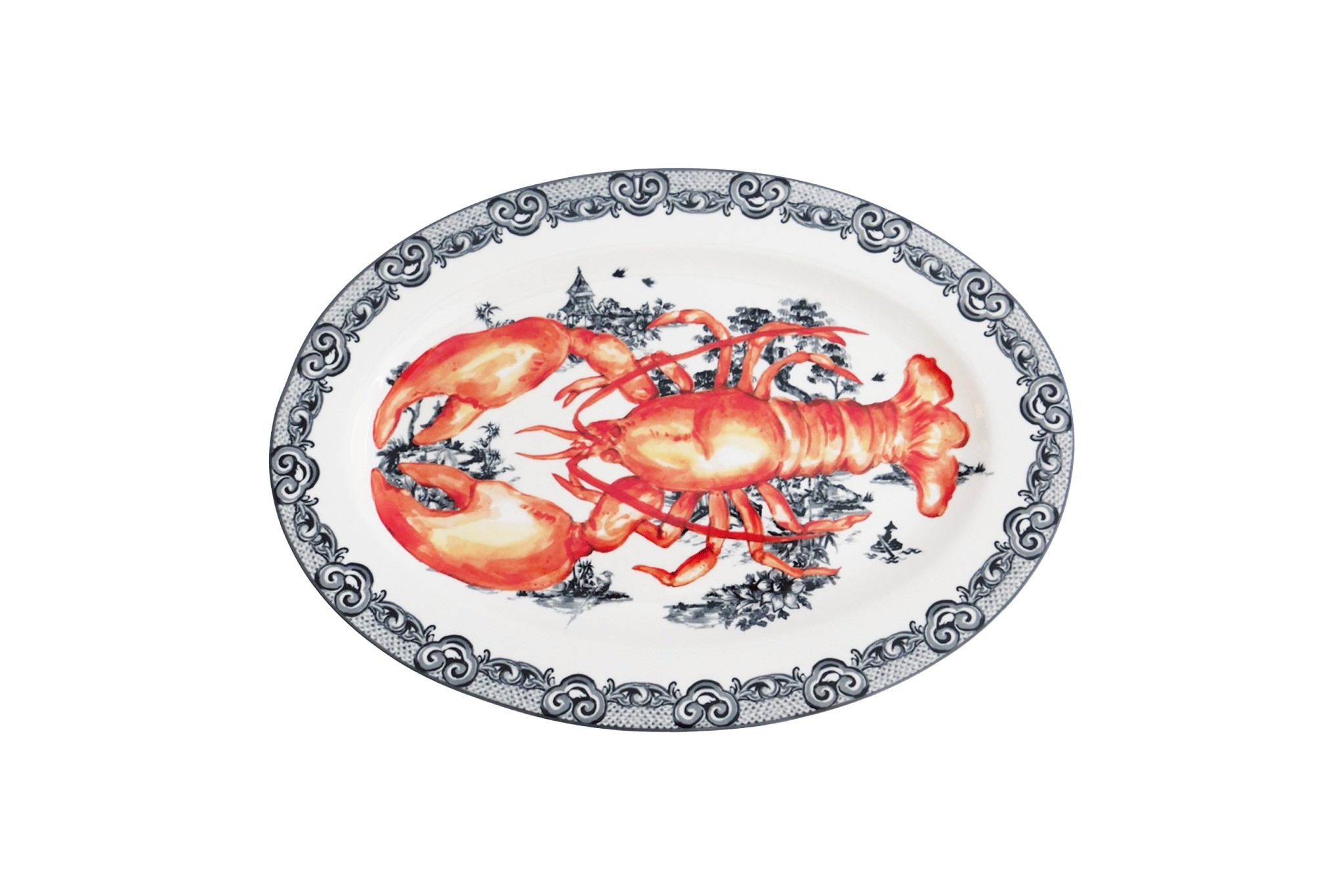 KEYHOLE｜Maritime Silk Road系列 - SEBASTIAN 餐盤 35.5cm