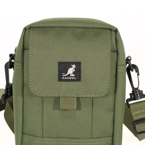 KANGOL 側背包 軍綠 小側包 包包 6555170570