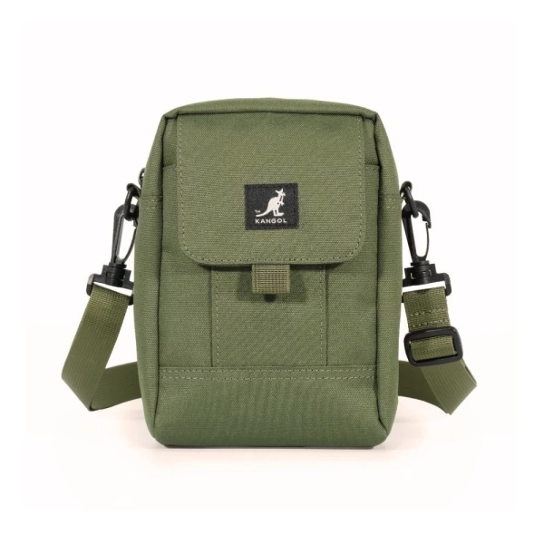 KANGOL 側背包 軍綠 小側包 包包 6555170570