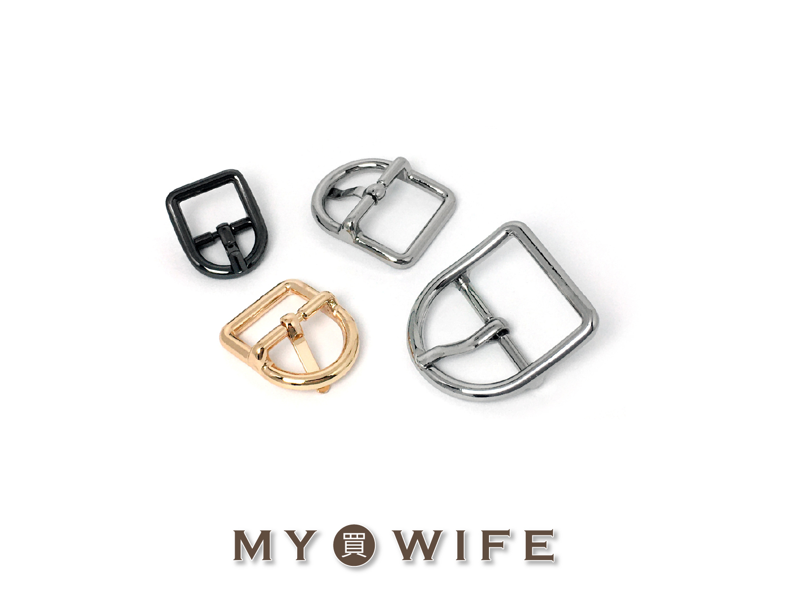 合金針扣_調節環/調節扣_3色4規格【YR-Y2283】