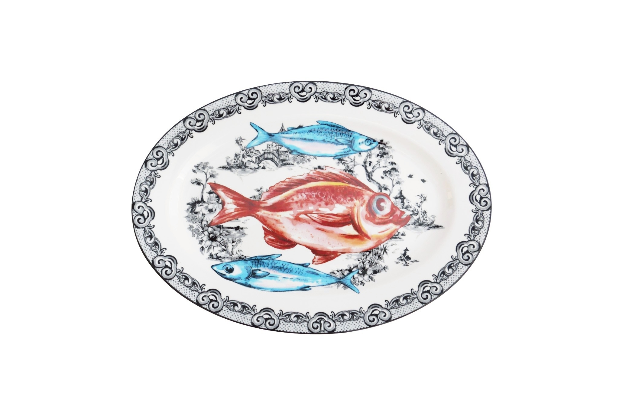 KEYHOLE｜ Maritime Silk Road系列 - MARLIN 餐盤 35.5cm