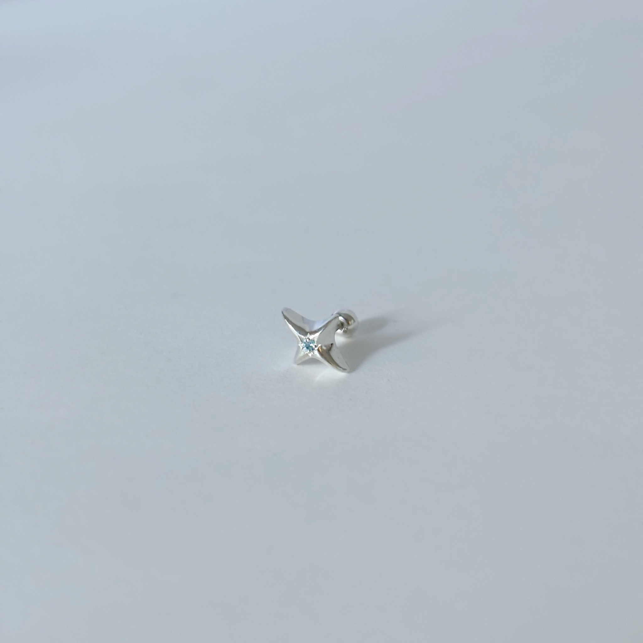 Aster托帕石轉珠耳環