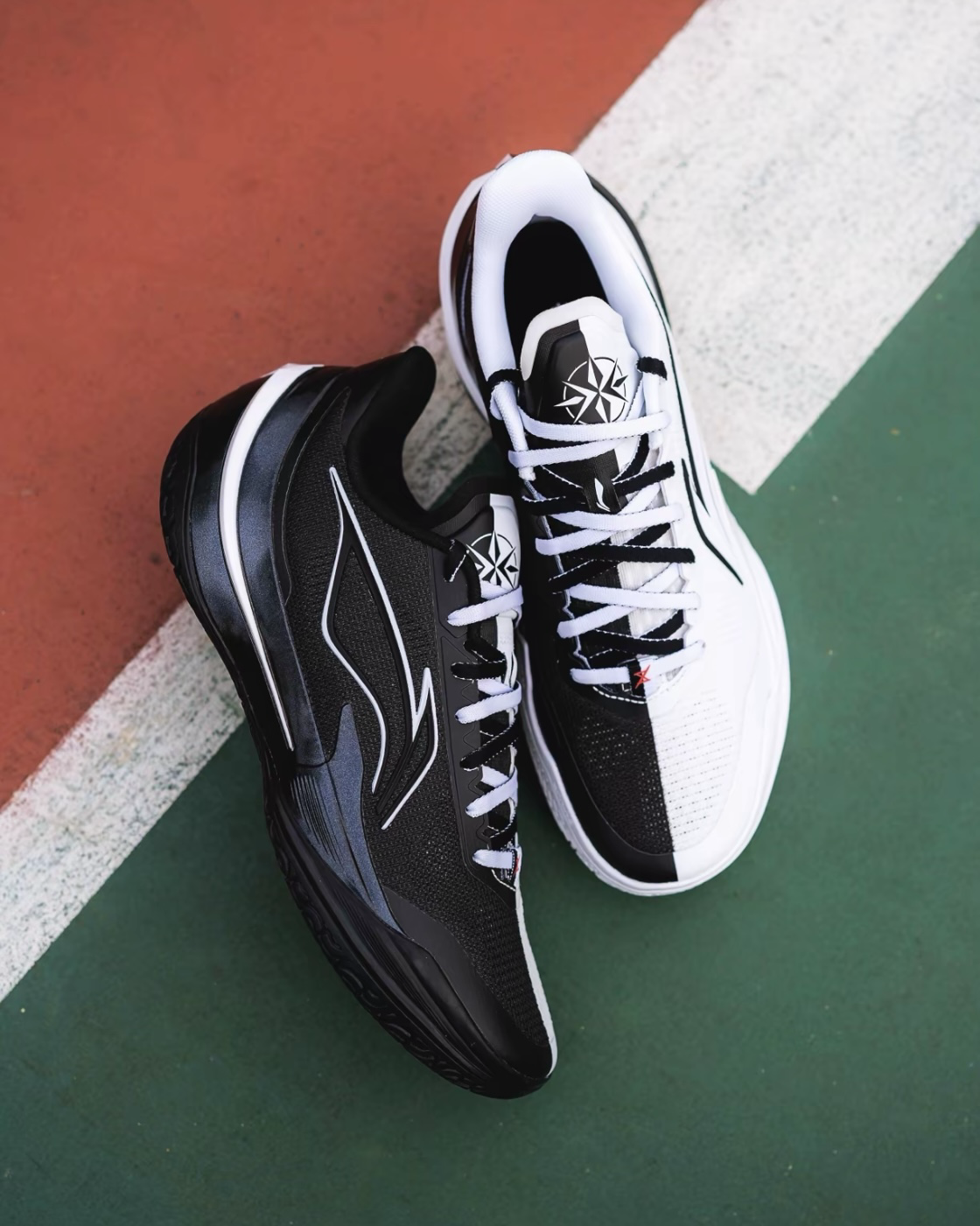 Li-Ning LiRen 利刃5V2 "QianKun" 乾坤 太極黑白 雙色 緩震 回彈 實戰籃球鞋