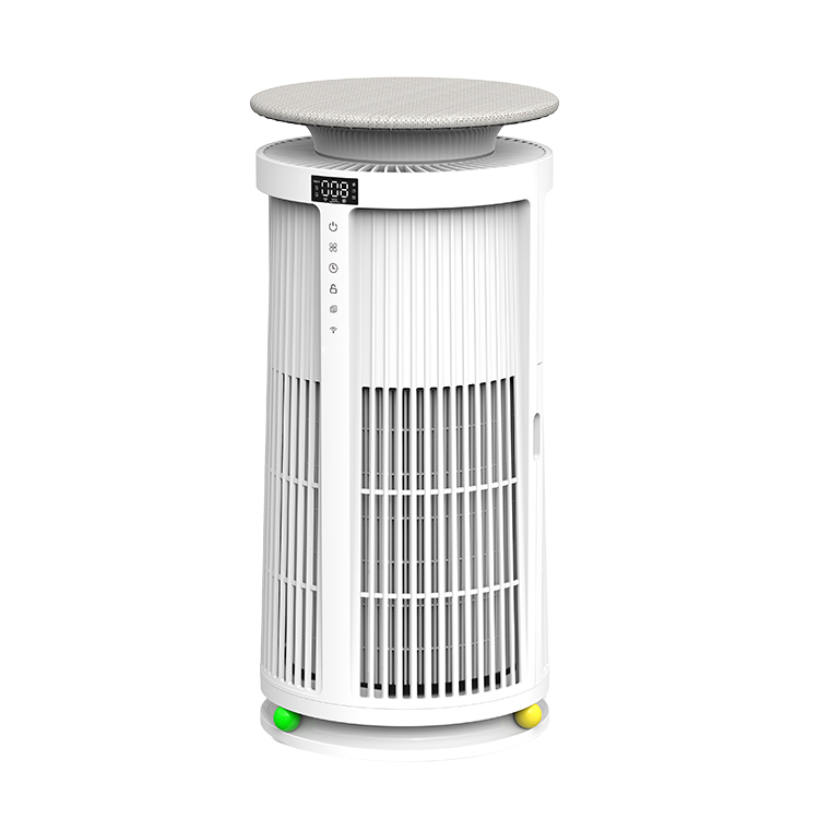 【極淨喵】黃阿瑪的後宮生活聯名｜四層過濾x360°高效寵物空氣清淨機（限量加贈雙層貓屋+限定款抱枕）