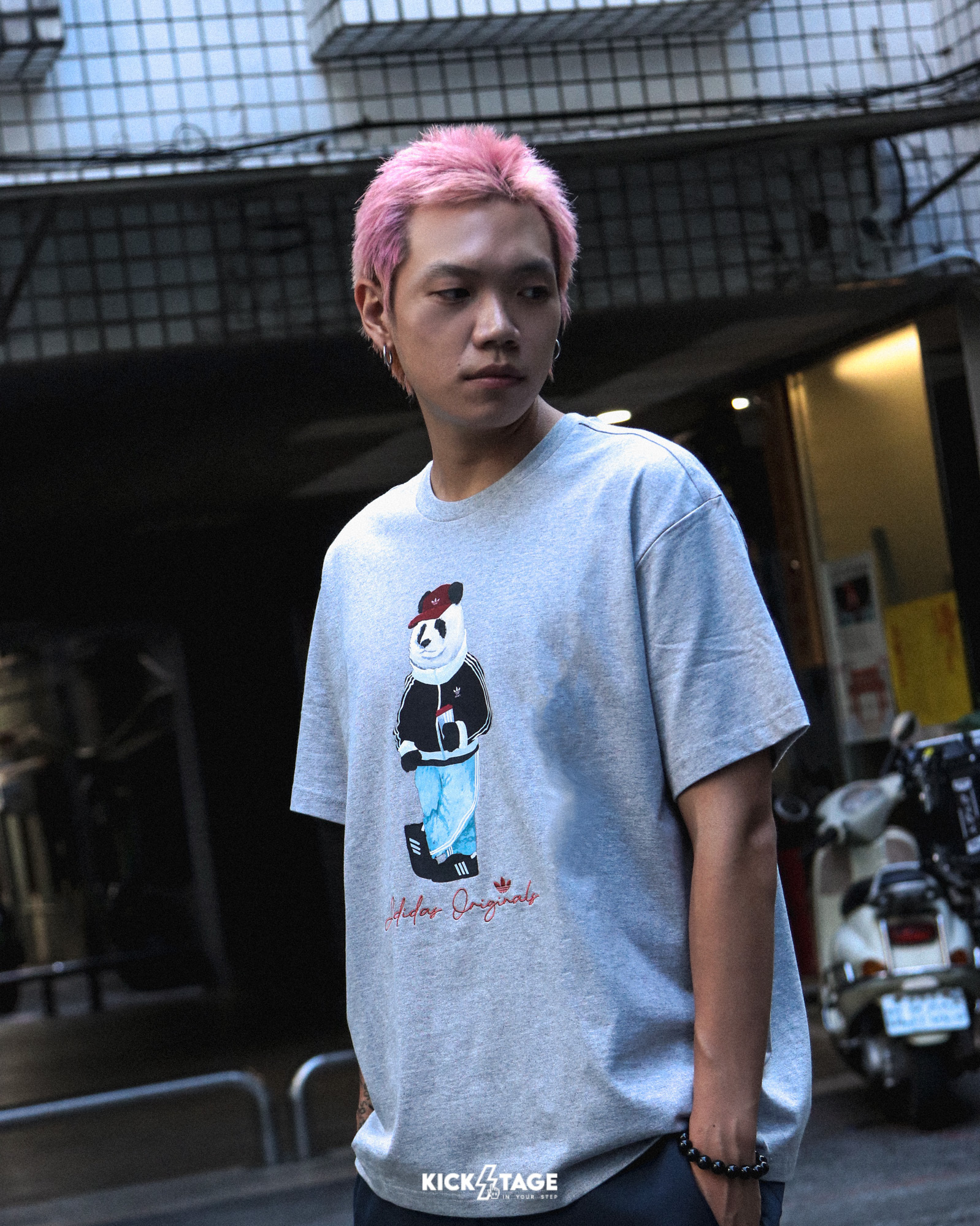 男女款 ADIDAS DOROPHY TEE 3 綠色 灰色 熊貓 三葉草 寬鬆 圓領 休閒 短T【IB7067/IB7068】