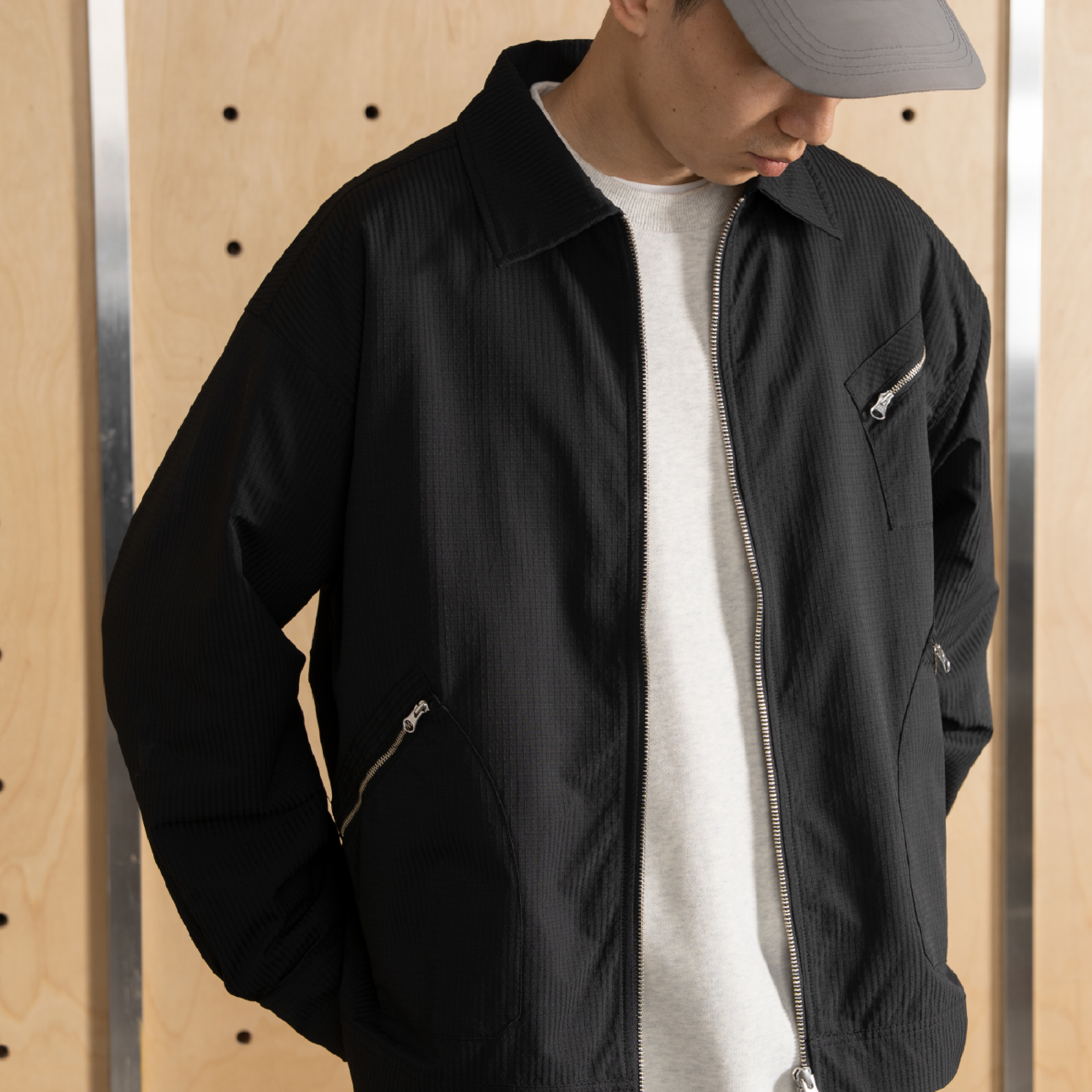 PIN SKTBS Zip Pocket Jacket 翻領口袋外套 [P-J10]