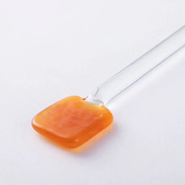 中川政七商店 - 彩色玻璃攪拌棒 / 角橙