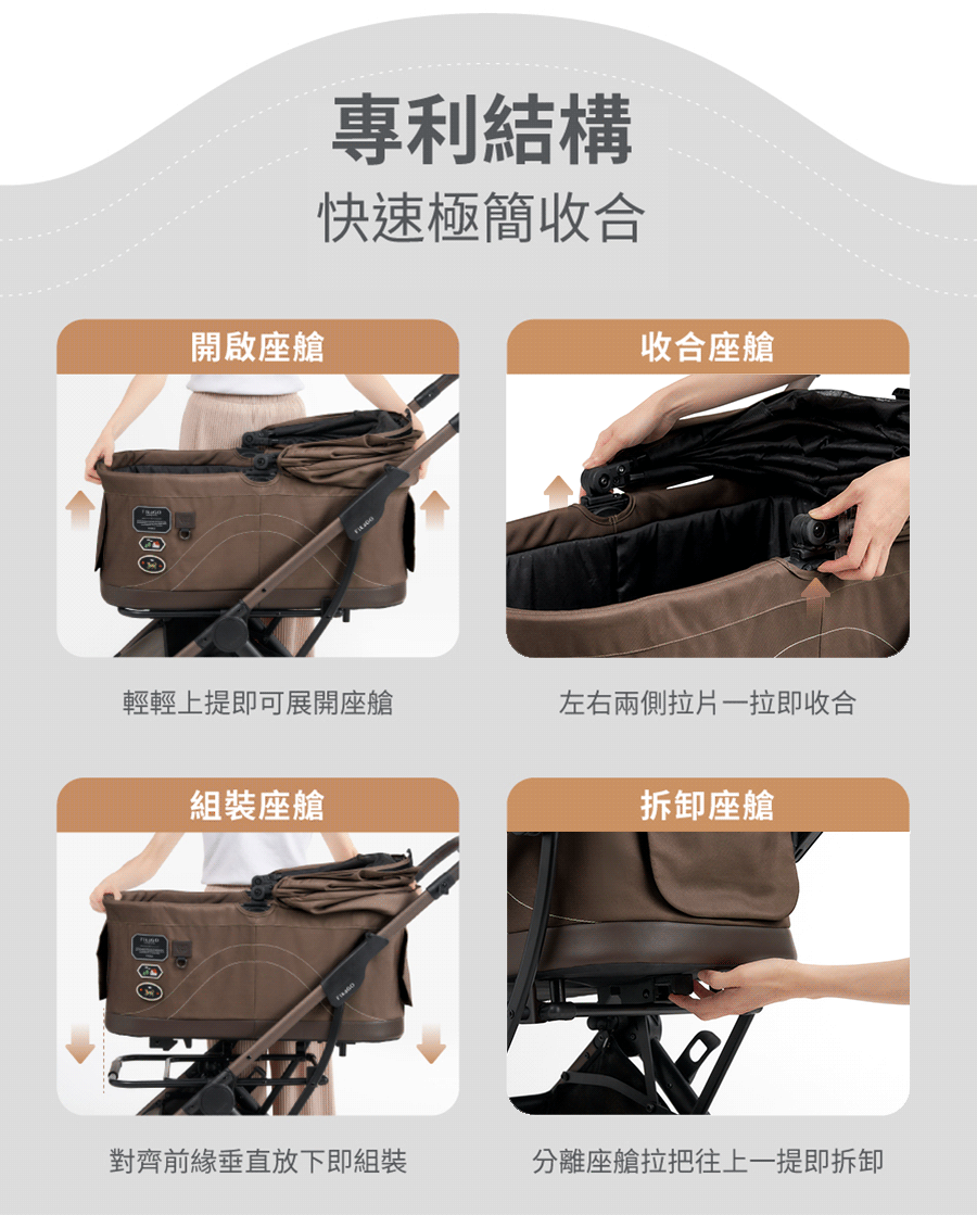 TOGGLE | 分離式中大型寵物推車