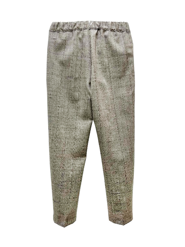 Semicouture  格紋抽繩褲