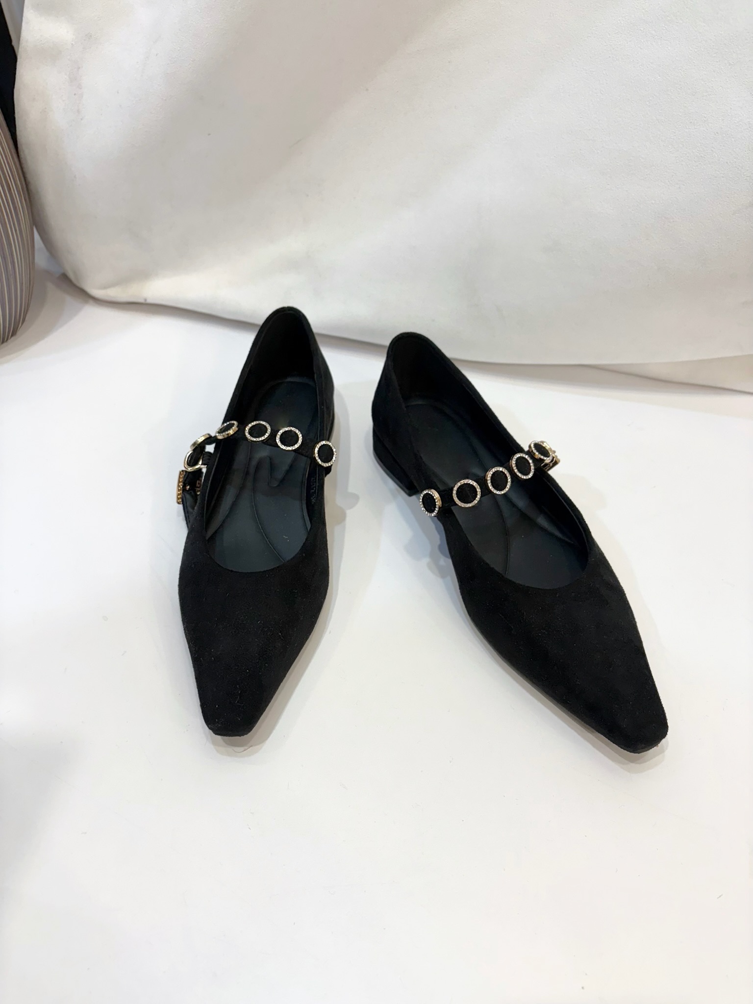 金環繫帶瑪莉珍鞋