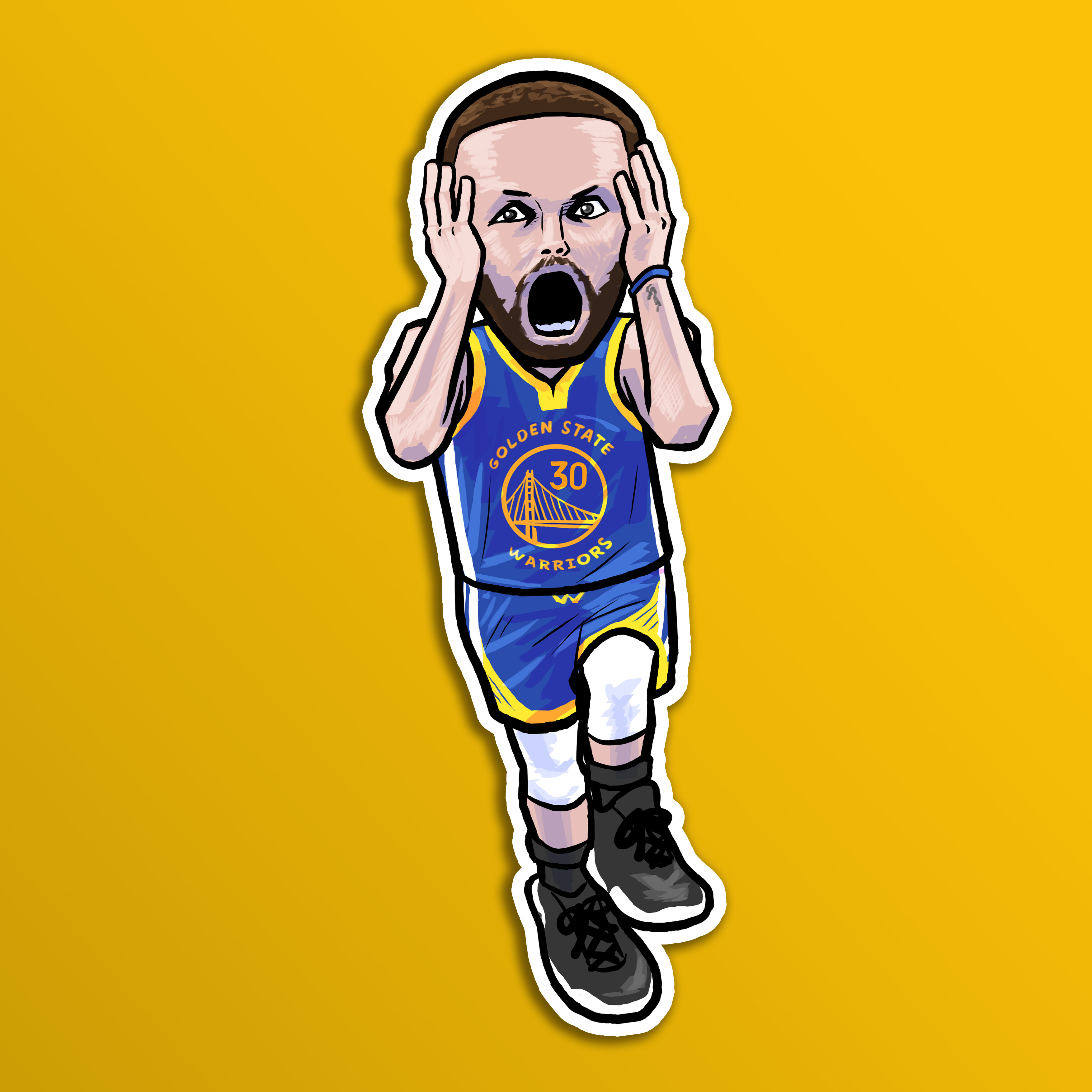 Stephen Curry 2025 貼紙