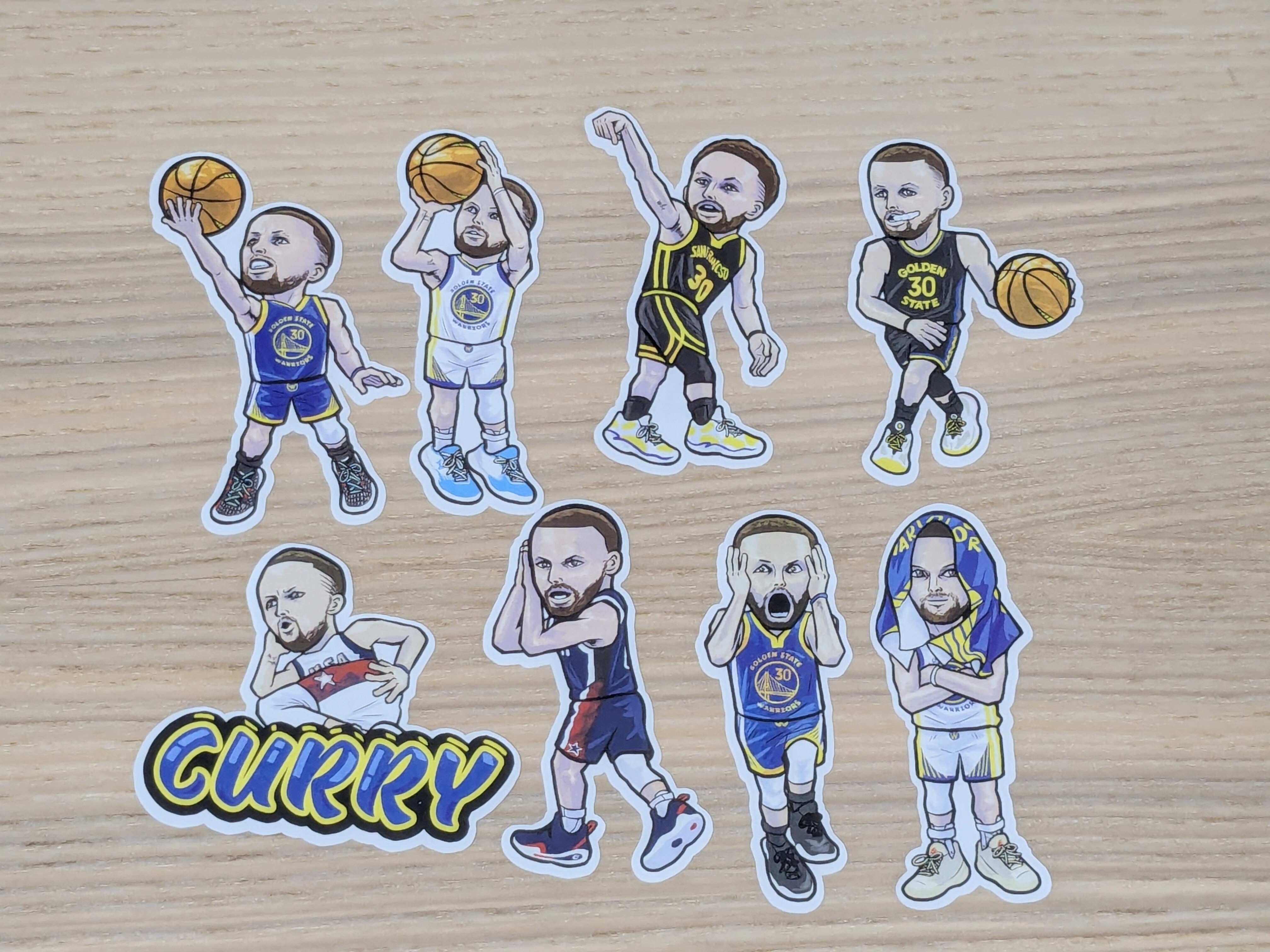 Stephen Curry 2025 貼紙