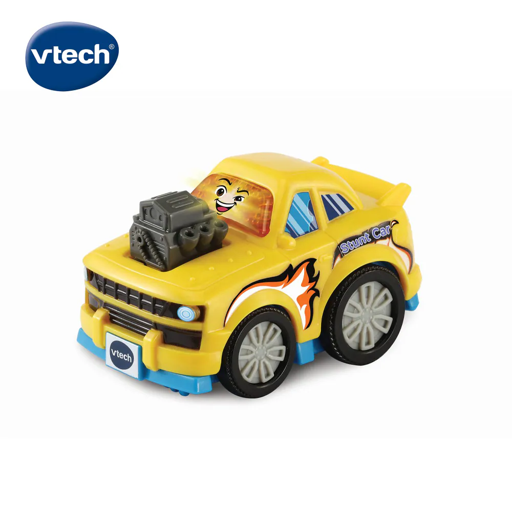 Vtech 聲光城市嘟嘟車-4合1賽車場軌道組
