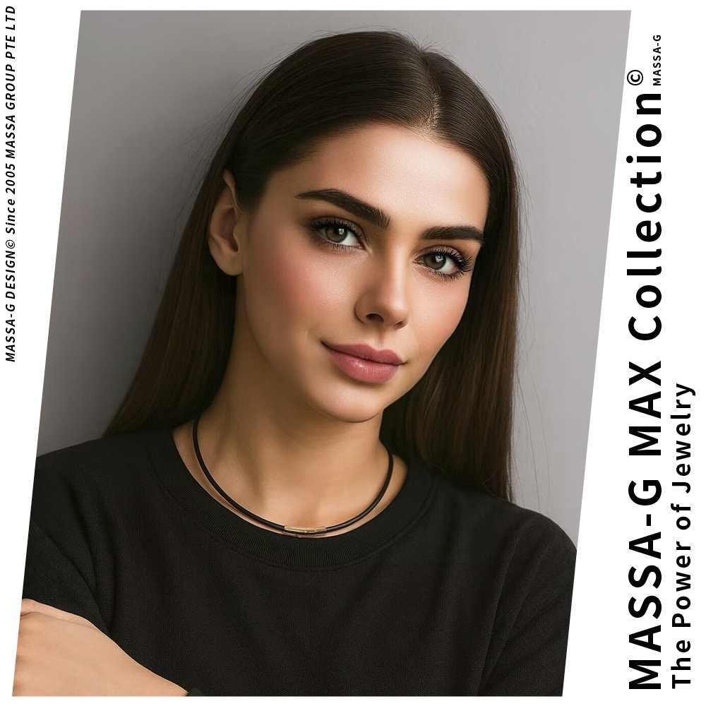MASSA-G O1.f 鍺鈦能量項圈-4MM