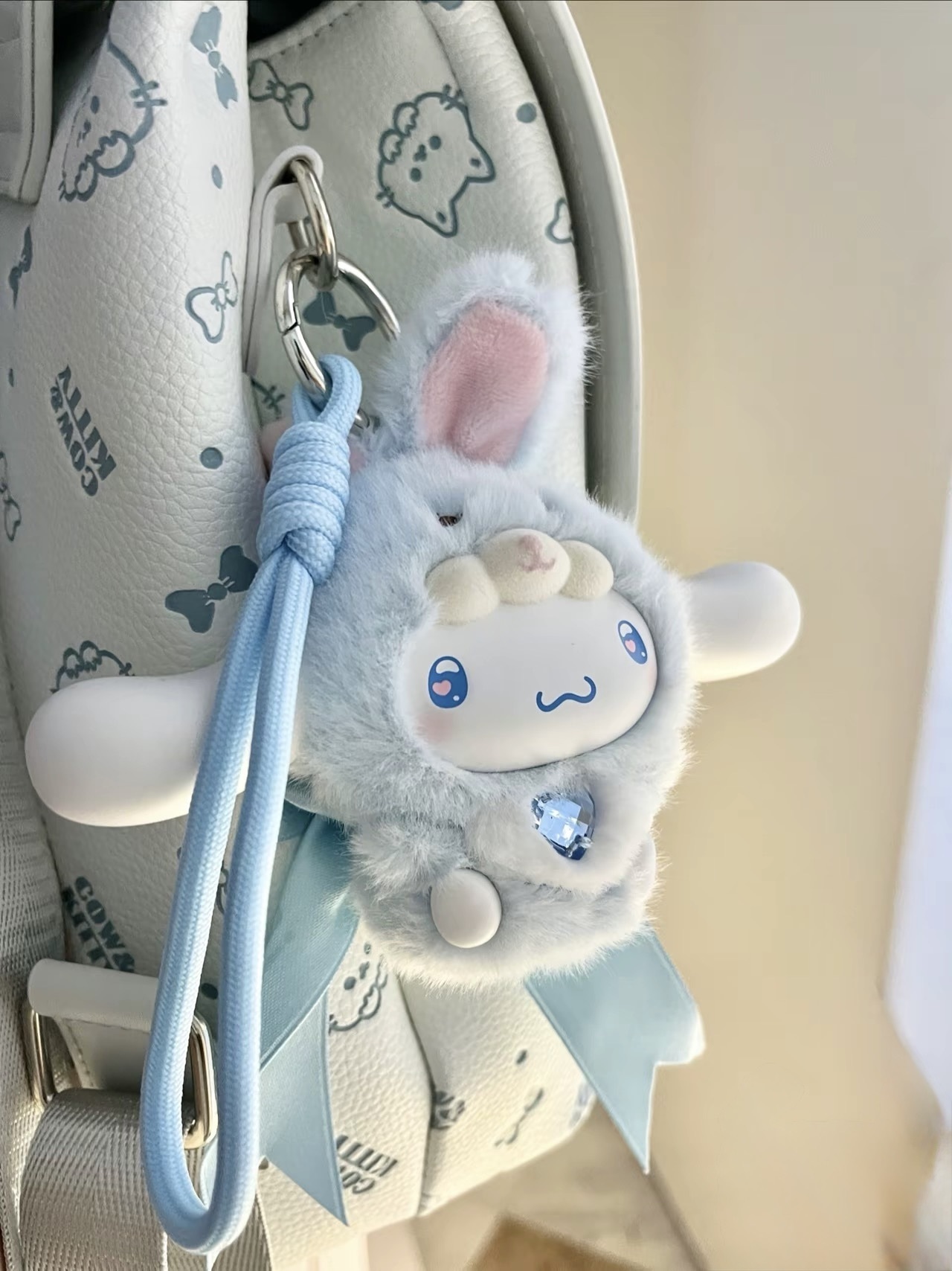 KTQ STORE ‧ Sanrio 三麗鷗 Hello Kitty x TOP TOY 鑽石兔寶寶 貼毛掛件 盲盒 6款