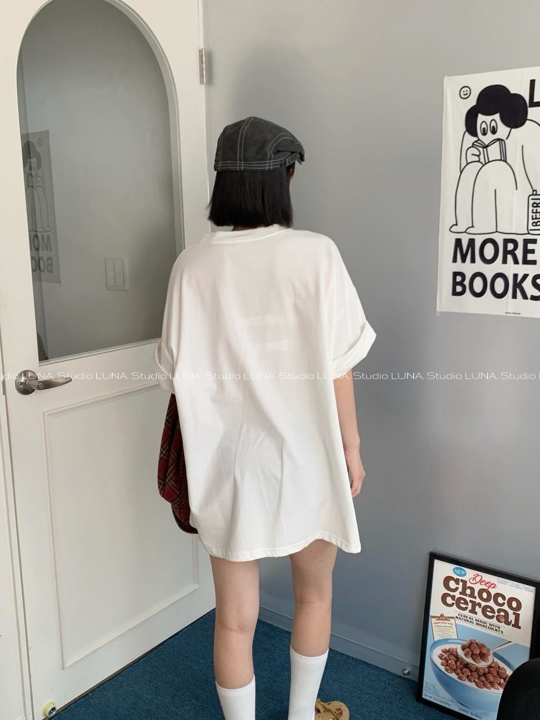 STANDARD 復古兔子印花 短袖上衣