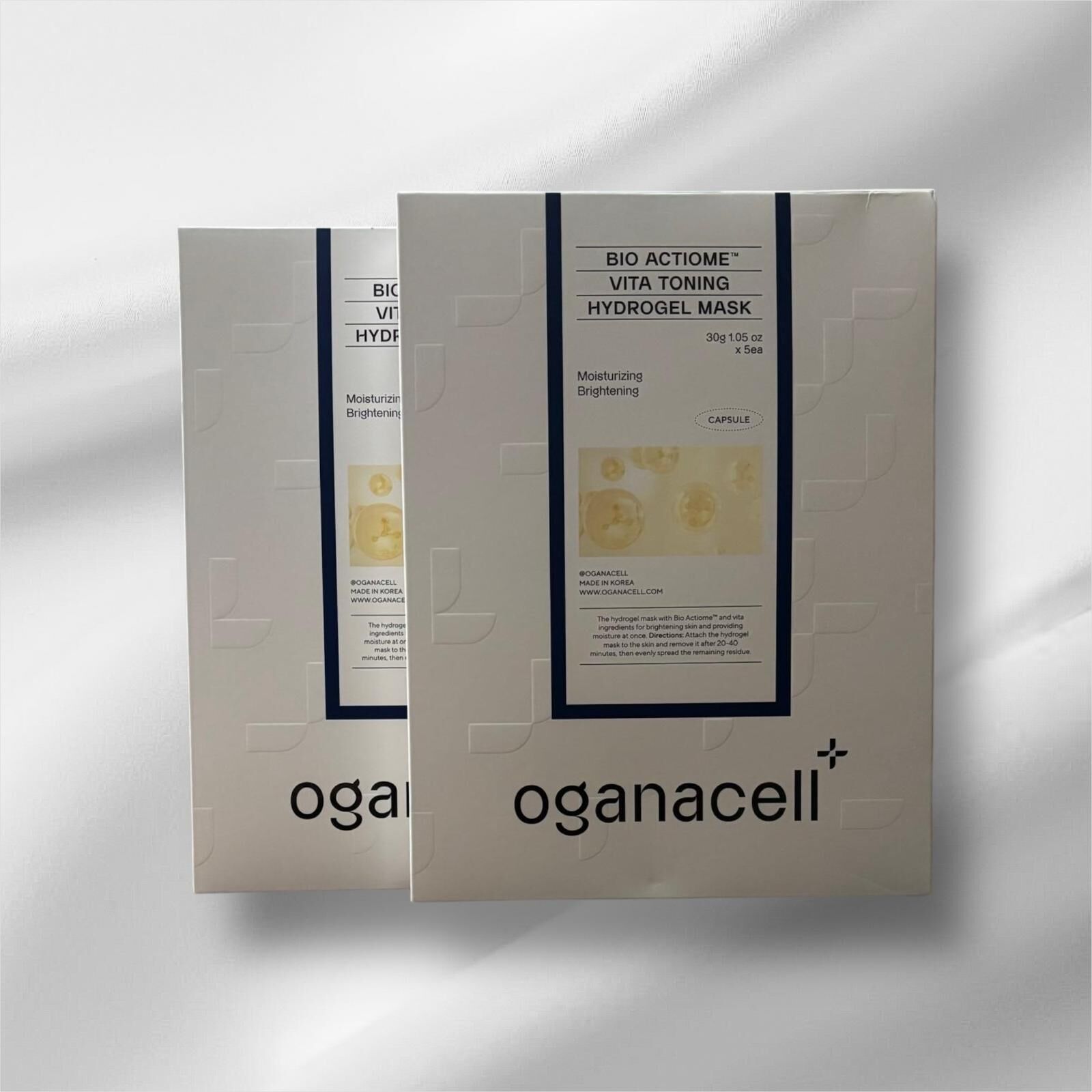 Oganacell 超光子美白膠原面膜 BIO ACTIOME VITA TONING HYDROGEL MASK 5片