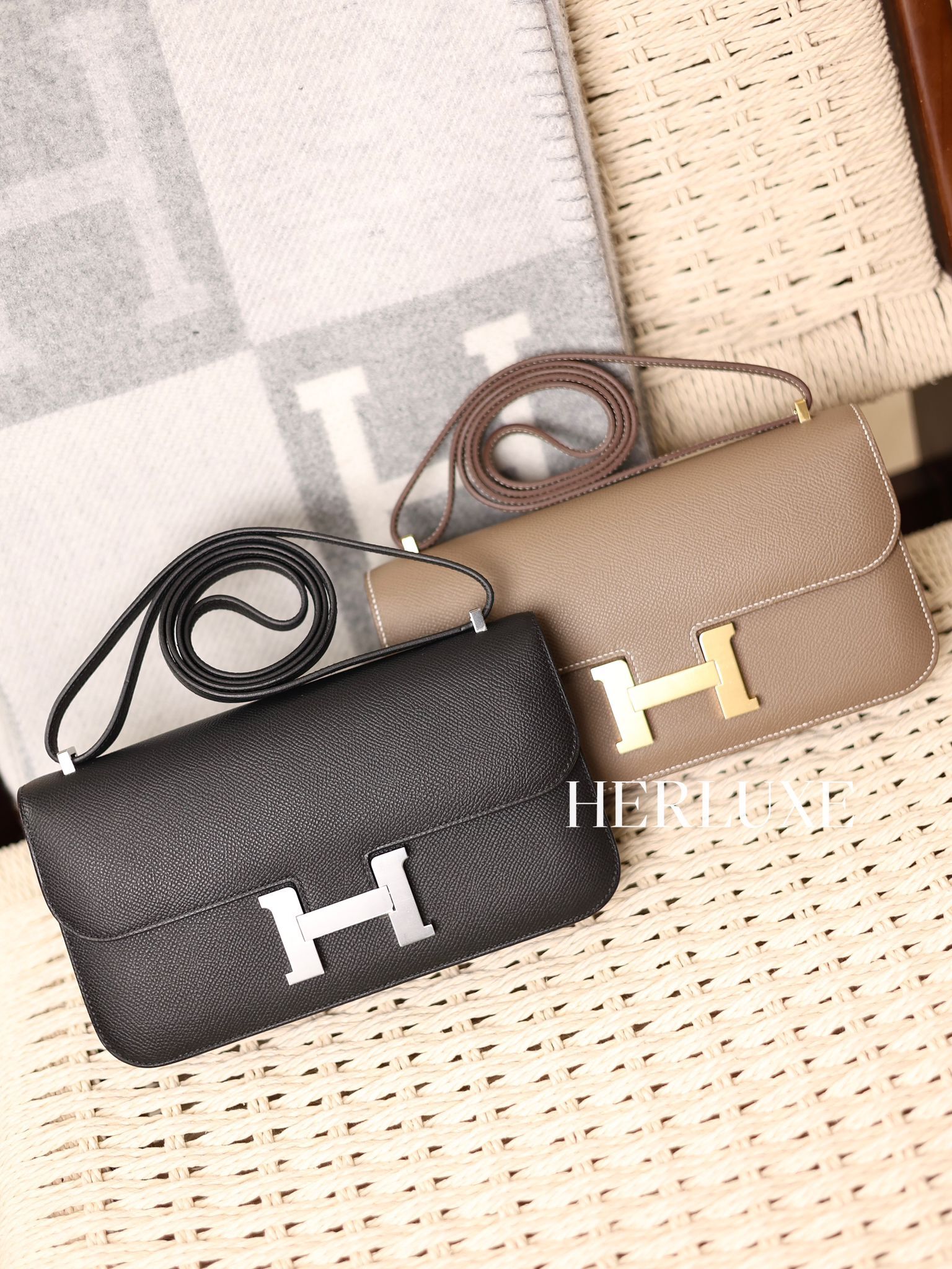 Constance elan 89 noir ck epsom K